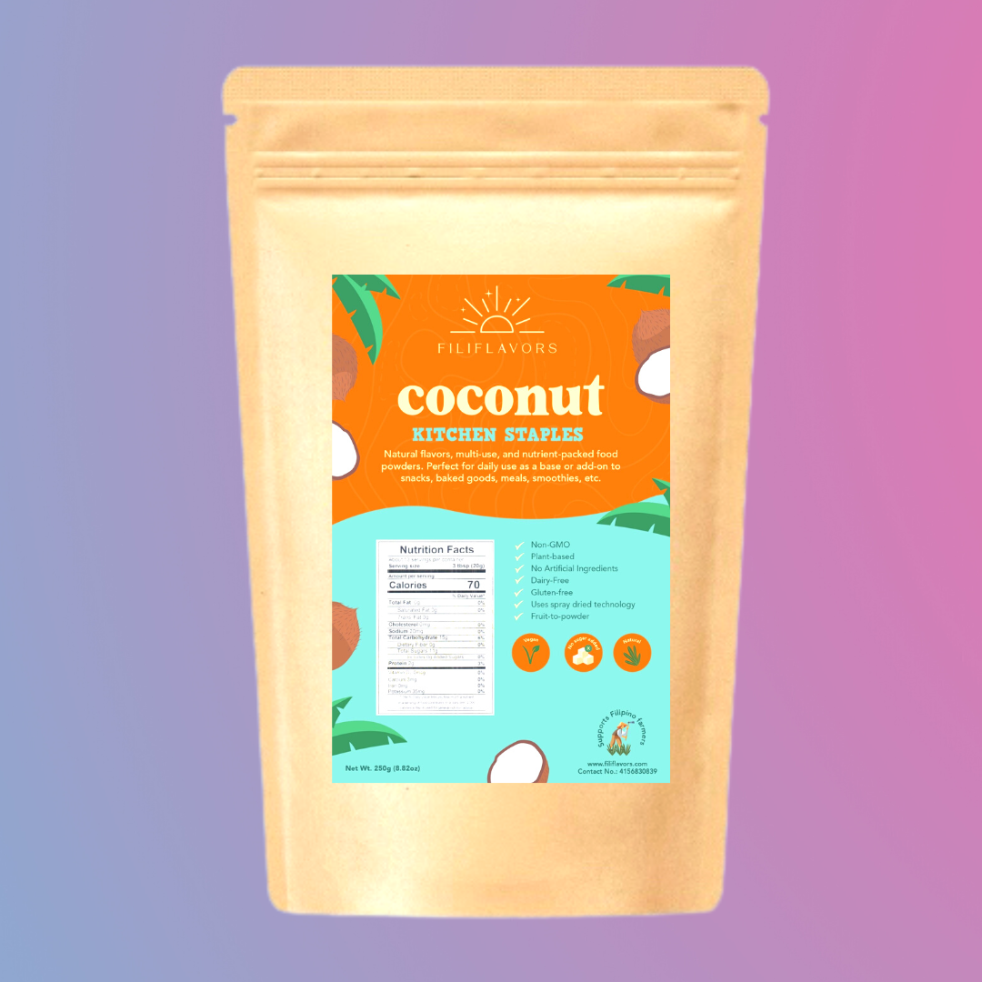 Filiflavors Natural Coconut Milk/Gata Powder